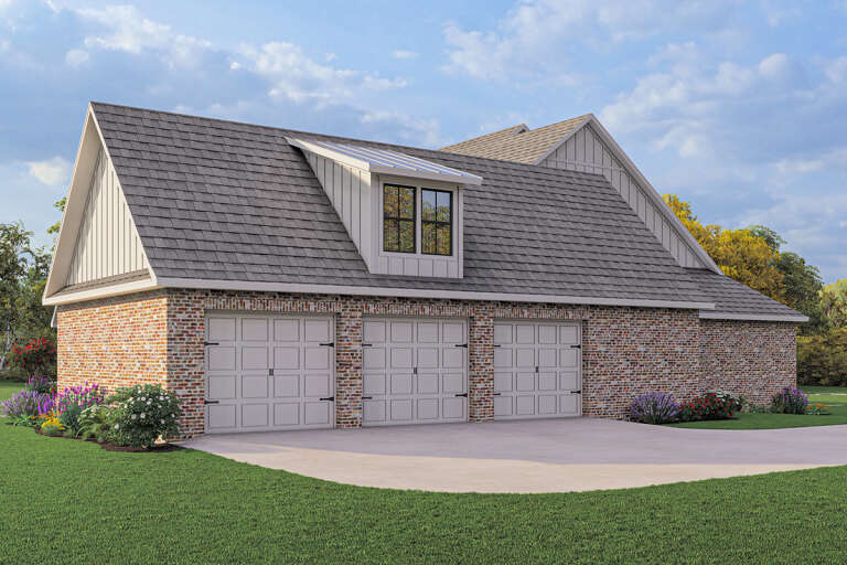 Modern Farmhouse House Plan #4534-00071 Elevation Photo