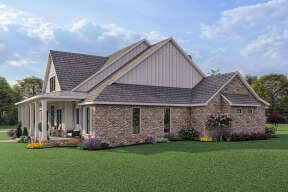 Modern Farmhouse House Plan #4534-00071 Elevation Photo