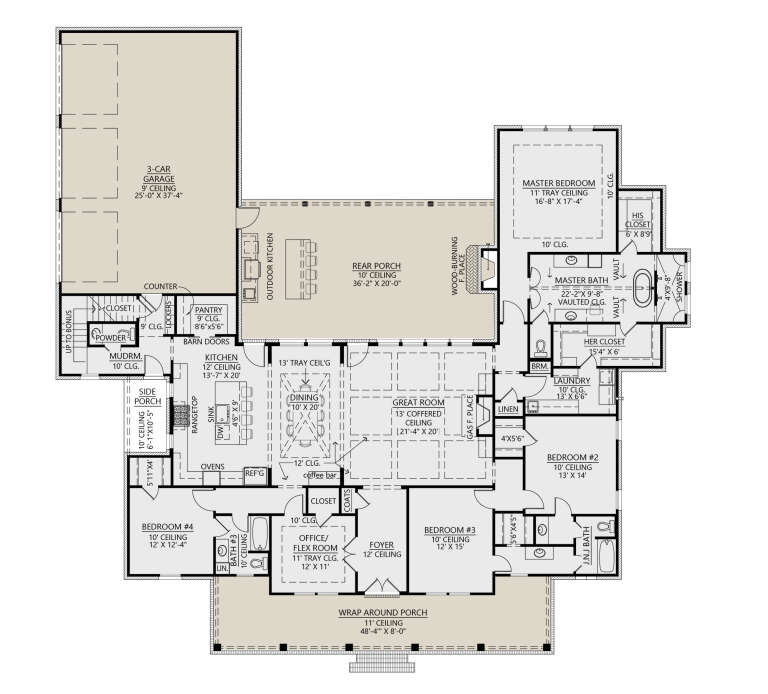 House Plan House Plan #26370 Drawing 1