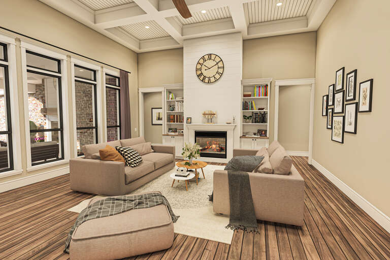 Modern Farmhouse House Plan #4534-00071 Additional Photo