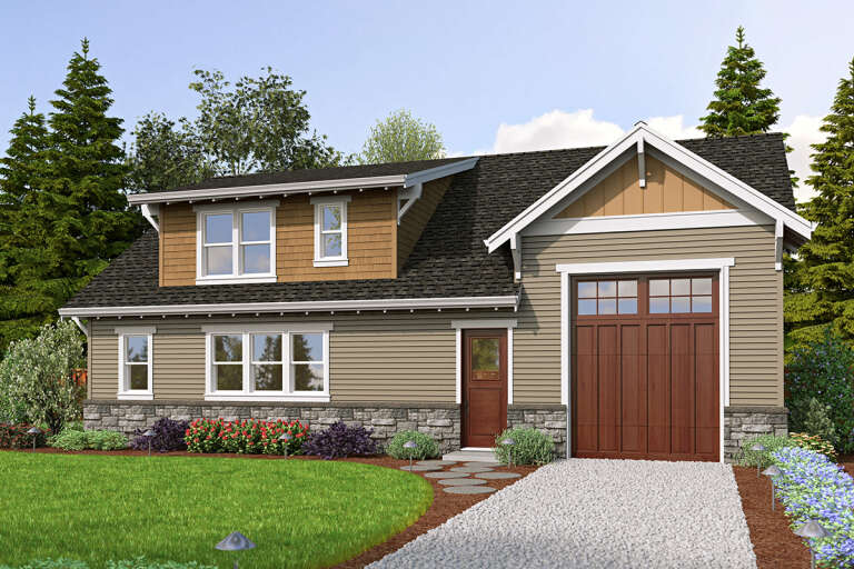 Craftsman House Plan #2559-00932 Elevation Photo