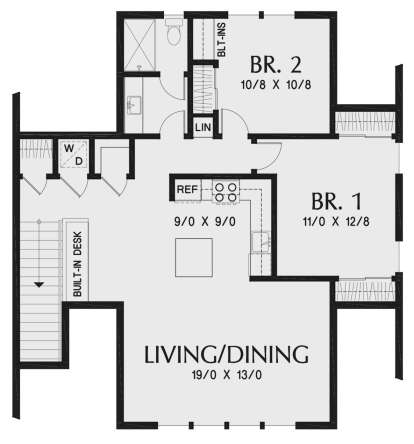 Second Floor for House Plan #2559-00932