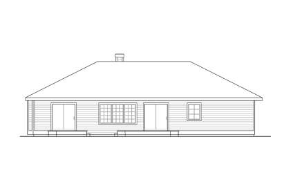 Traditional House Plan #035-00983 Elevation Photo