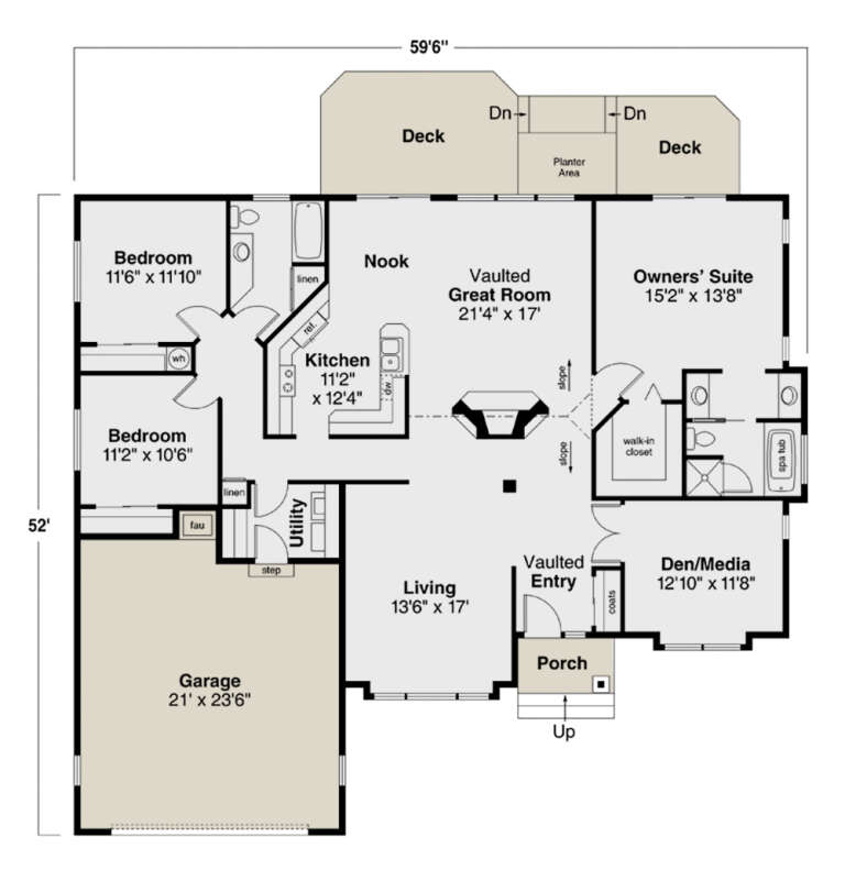 House Plan House Plan #26377 Drawing 1