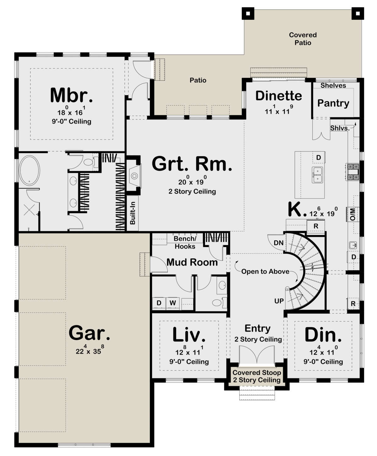 Main Floor for House Plan #963-00632