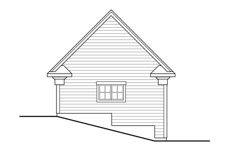 Craftsman House Plan #035-00984 Elevation Photo