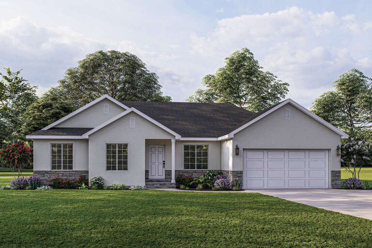 House Plan House Plan #26385 Front Elevation