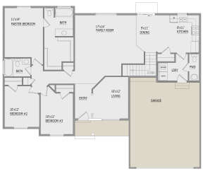 Main Floor for House Plan #8768-00027