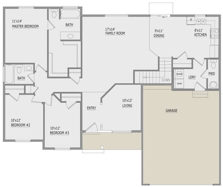 House Plan House Plan #26385 Drawing 1