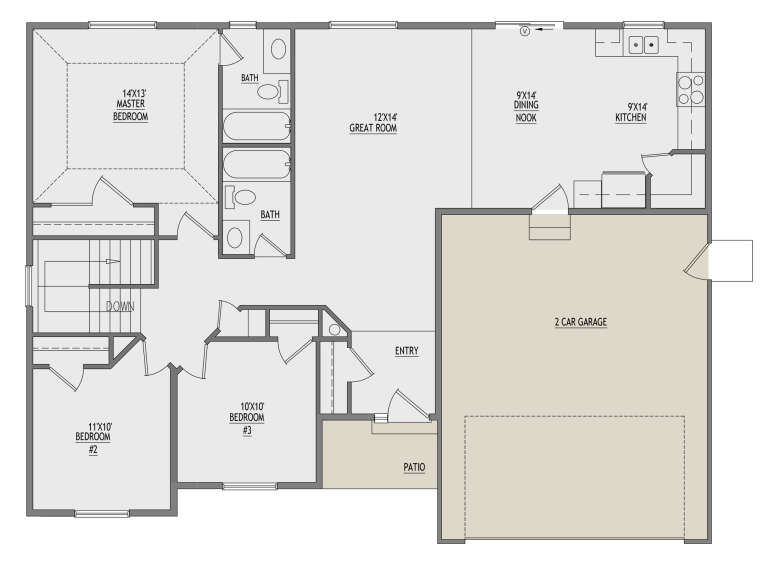 House Plan House Plan #26386 Drawing 1