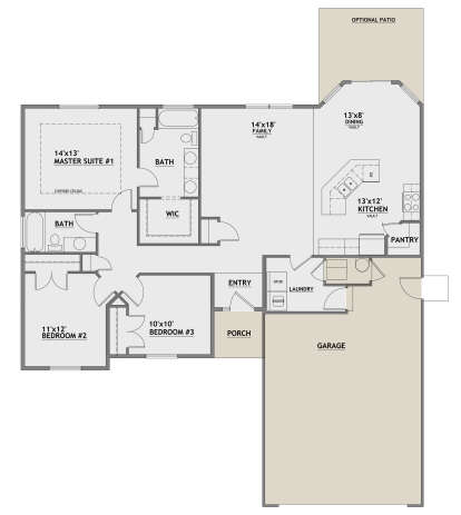 House Plan House Plan #26387 Drawing 1