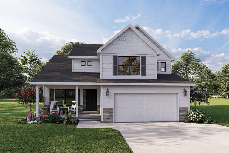 House Plan House Plan #26388 Front Elevation