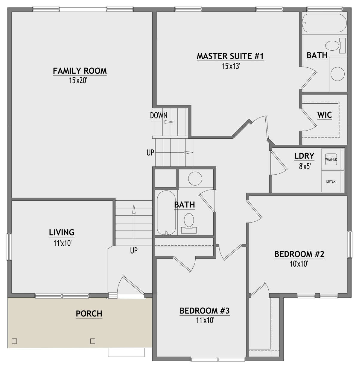 Main Floor for House Plan #8768-00030