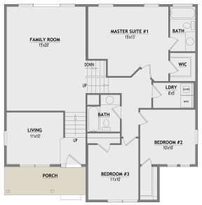 Main Floor for House Plan #8768-00030
