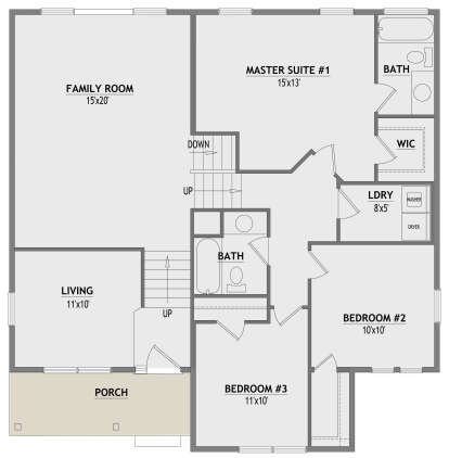 Main Floor for House Plan #8768-00030