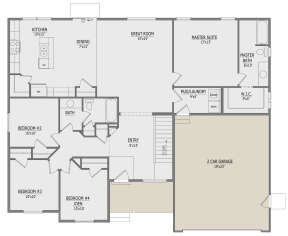 Main Floor for House Plan #8768-00031
