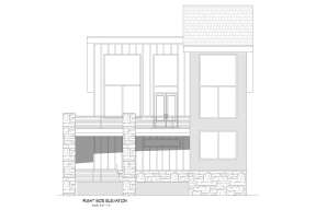 Modern House Plan #940-00424 Elevation Photo