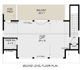 Second Floor for House Plan #940-00425