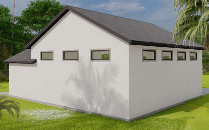 European House Plan #2802-00130 Elevation Photo
