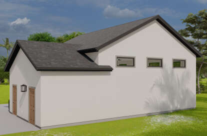 European House Plan #2802-00130 Elevation Photo
