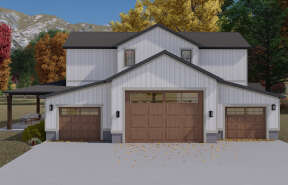 Barn House Plan #2802-00131 Elevation Photo