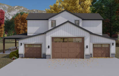 Barn House Plan #2802-00131 Elevation Photo