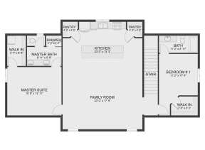 Second Floor for House Plan #2802-00131