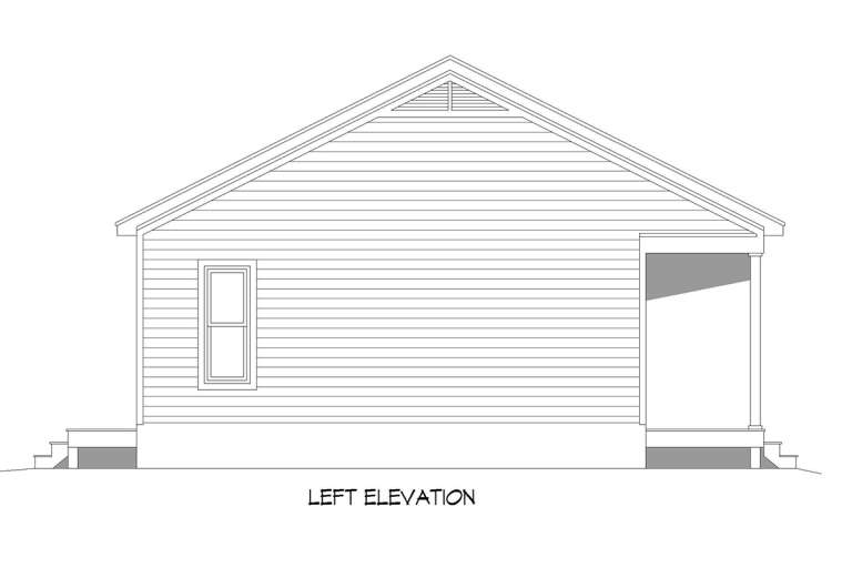 Cottage House Plan #940-00426 Elevation Photo