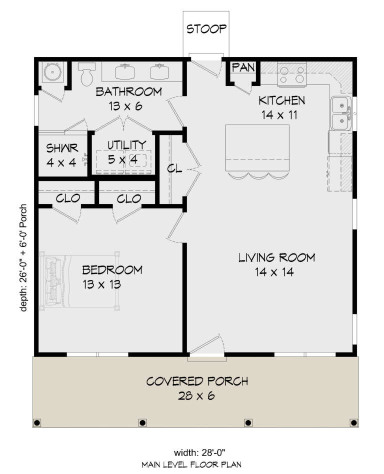 House Plan House Plan #26397 Drawing 1