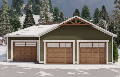 House Plan House Plan #26401 Front Elevation
