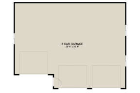 Garage Floor for House Plan #2802-00135