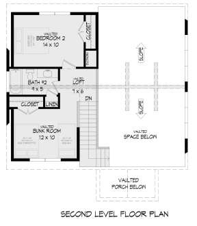 Second Floor for House Plan #940-00429