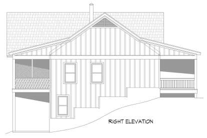 Mountain House Plan #940-00430 Elevation Photo