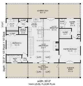 Main Floor for House Plan #940-00430