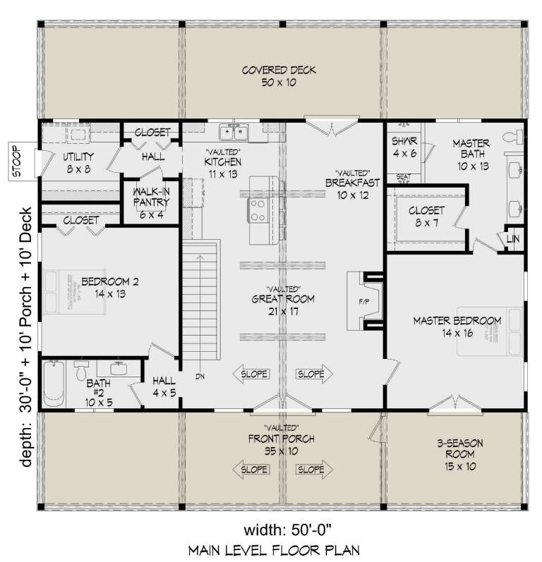 House Plan House Plan #26404 Drawing 1
