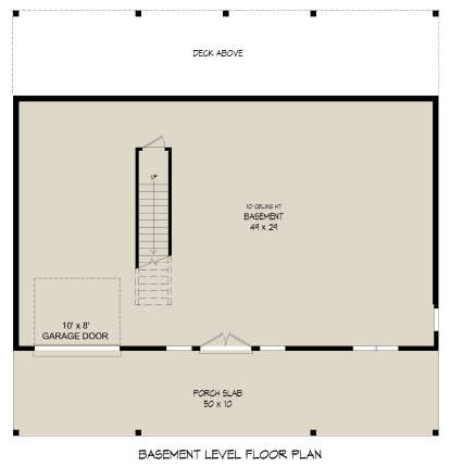 Basement for House Plan #940-00430