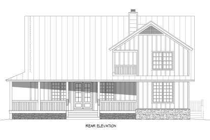 Country House Plan #940-00431 Elevation Photo