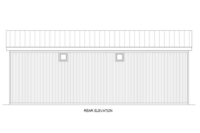Contemporary House Plan #940-00432 Elevation Photo