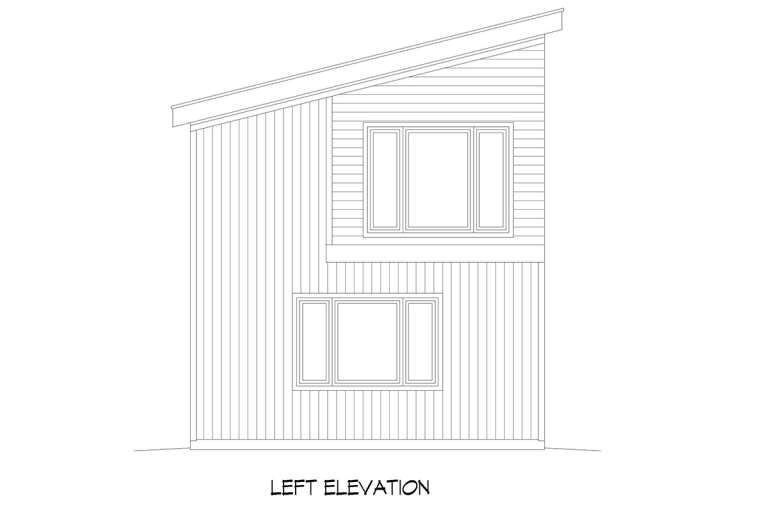 Contemporary House Plan #940-00432 Elevation Photo