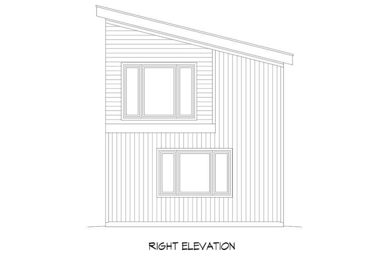 Contemporary House Plan #940-00432 Elevation Photo