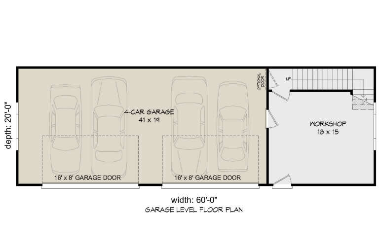 House Plan House Plan #26406 Drawing 1