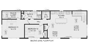 Second Floor for House Plan #940-00432