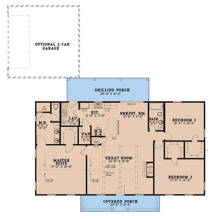 House Plan House Plan #26408 Drawing 1