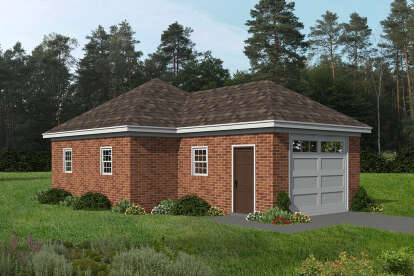 House Plan House Plan #26410 Front Elevation