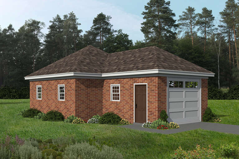 House Plan House Plan #26410 Front Elevation