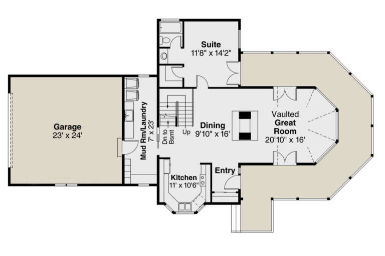 House Plan House Plan #26411 Drawing 1