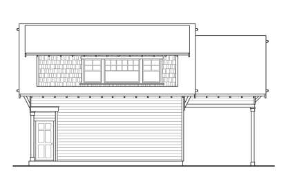 Craftsman House Plan #035-00986 Elevation Photo