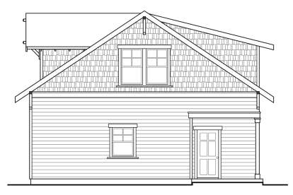 Craftsman House Plan #035-00986 Elevation Photo