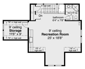 Second Floor for House Plan #035-00986