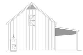 Barn House Plan #940-00436 Elevation Photo